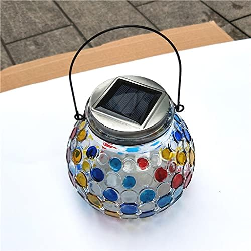Solar Power Led Crystal Ball Mosaic Glass Ball Color Changing Light Decor for Outdoor Garden Lawn Decor Lamp - Image 4