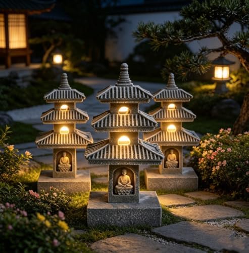 Outdoor Statues for Garden Decor, Decorative Lawn Figurines - Image 2