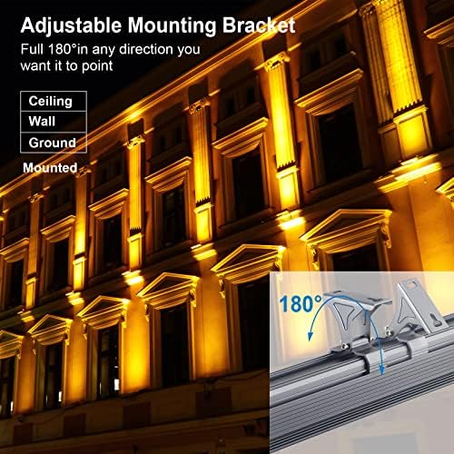 LED Wall Washer Light 36W 3000K Warm White 40in 4800LM Linear Bar - Image 6