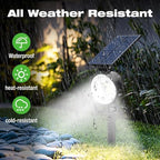 nipify Solar Spot Lights Outdoor Waterproof, 3 CCT Landscape Spotlights - Image 3