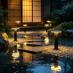 Outdoor Pathway Lights, 11.8“-31.5" 3000K LED Bollard Lights Outdoor, IP54 Waterproof Path Lamp, Modern Commercial Landscape Lighting for Driveway Walkway Sidewalk Garden Lawn - Image 4