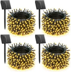 Brightown 4 Pack Solar String Lights for Outside, Total 184Ft 480 LED by Brightown