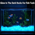 500 Pcs Glow in the Dark Rocks,White Glow Pebbles 0.8 Inch, - Image 3