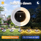 Solar Driveway Lights 12 Pack, Solar Walkway Lights Outdoor IP67 Waterproof, Solar Ground Lights Lighting for Yard Path Step Sidewalk Stair Pathway（Warm White） - Image 4