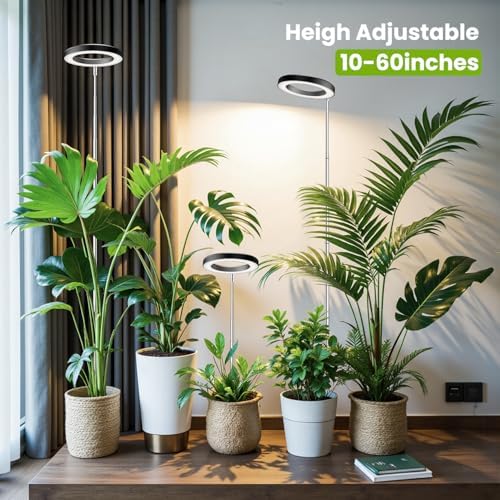 Kullsinss 6.3in Grow Light, Full Spectrum Plant Lights for Indoor Growing - Image 6