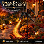 2027 Upgraded Solar Dragon Fire Garden Light, Dragon Flame Solar Light, Dragon Garden Stake Outdoor Decor，1PC - Image 3