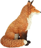 Design Toscano Simon The Woodland Fox Indoor/Outdoor Garden Statue for Patio, Pool or Lawn, 18 Inch Tall, Cast Stone Resin, Red Orange Paint - Image 6