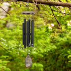 Sympathy Wind Chimes Personalized, 36inch in Loving Memory Wind Chimes, Memorial Gifts for Loss of Loved Mom/Dad, Windchime for Funeral Outdoor - Image 4