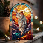 Radiant Mosaic Jesus Christ Acrylic Suncatcher - Image 5