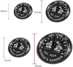 Personalized Butterfly sundials for the garden, Welcome to our Secret Garden Signs,Grow with love Flowers Garden Yard signs,Gardening Gifts for women,Gift Gardener Gift for Mom/Nana Mother's Day Gift - Image 6