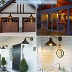 1 Pack Outdoor Wall Lights Wall Mount for House, Front Porch Wall Light Fixtures Wall Mount, Farmhouse Wall Sconce, Classic Barn Lights Outdoor & Indoor-E26 Socket - Image 5