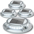 SIEDiNLAR Solar Driveway Lights Outdoor 4 Modes, 40 LEDs 4 Pack White/Warm by Siedinlar