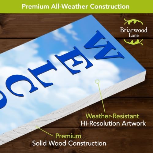 Briarwood Lane Double Sided Reversible Pine Porch Leaner 47x9.5 Scenes of Spring For Spring Porch Leaner - Image 4