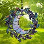 Cresent Moon Halloween Boho Acrylic Suncatcher - Image 3