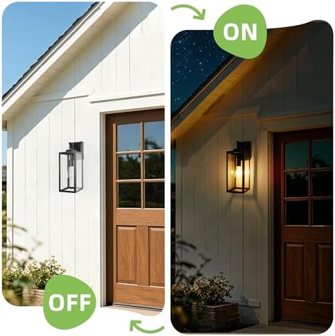hykolity 18 Inch Outdoor Wall Light, Waterproof Lighting for House Exterior - Image 2