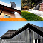 SUNLONG Solar Spot Lights Outdoor Waterproof for Flag Landscape 16.4Ft Wire - Image 3