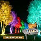 60-96W LED Ring Tree Light, Outdoor Landscape Spotlight - Image 3
