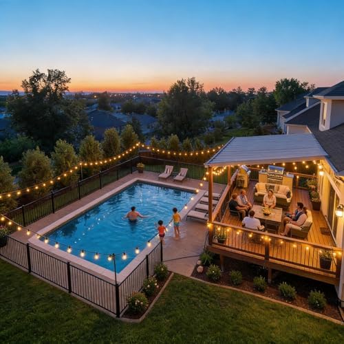 RTTY Outdoor String Lights 200 FT, Waterproof Outside Patio Light LED - Image 6