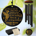 Personalized Memorial Wind Chimes for Outdoors – Trumpet Music Tribute with Custom Name and Years – Melody Lives On Sympathy Remembrance Gift Honoring a Musician’s Legacy Through Sound by AlpadilCo