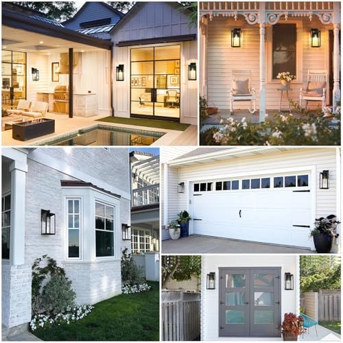 13.6" Dusk to Dawn Sensor Outdoor Wall Lighting, Extra Large Wall Sconce - Image 5