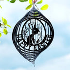 Personalized Irish St. Patrick's Day Shamrock Wind Spinner Sublimation Custom Family's Name Last Name Metal Art Laser Cut Design 3D Decor Garden Yard Outdoor Newlyweds Gifts (Easter Day) by Handmadetneonsign