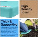 GORILLA GRIP® Extra Thick Foam Kneeling Pad for Gardening 17.5x11 Turquoise - Image 3
