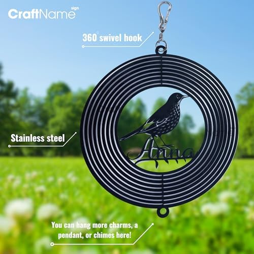 Custom Ice Hockey Wind Spinner, Outdoor Metal Hanging Yard Spinners Decor for Hockey Fans, Kinetic Garden Art Gift for Coaches, Winter Sports Lovers, Gift Idea for Hockey Lover - Image 5