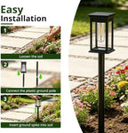 Solar Lights Outdoor Garden Lights Solar Pathway Lights, Waterproof 3000K - Image 7