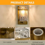 Outdoor Wall Sconce,Vintage Waterproof Exterior Lighting - Image 3