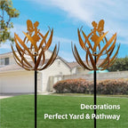 Wind Spinner for Yard and Garden Metal Kinetic Wind Sculptures for Outdoor Decorations(63 x 12.99 inches) - Image 5