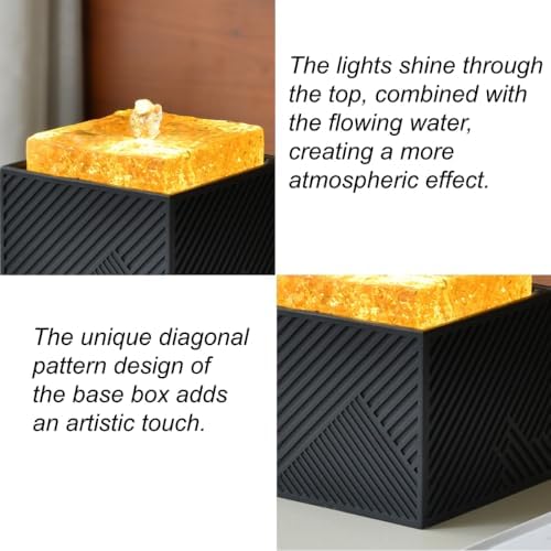 Tabletop Water Fountain - Desktop Waterfall Fountains - Image 3