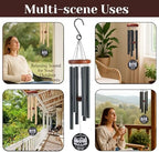 Personalized Camping in Heaven Runner Memorial Wind Chime – Custom Name & Years Tribute for Outdoor Remembrance – Sympathy Gift for Honoring a Loved One – Meaningful Memorial Chimes for Porch Décor - Image 2