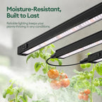 Maygrove Grow Lights for Indoor Plants, Tunable Spectrum 1FT LED Growing Lamp 56W (8 x 7W), T5 Grow Light Strip for Seed Starting, Vegetables, Linkable, Black, 8-Pack - Image 6