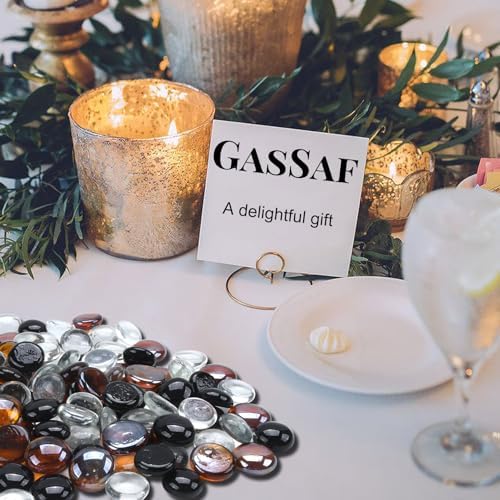 GasSaf 3/4 Inch Blended Fire Glass Beads for Outdoor Fire Pit, 20 Pound - Image 6