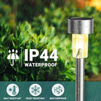 GIGALUMI Outdoor Waterproof Multicolor Solar Garden Lights, 20 Pack - Image 4