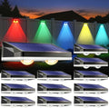 12 Pack Solar Fence Lights, 2 Color Changing & 11 Fixed Color by Gachiwar