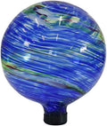 Sunnydaze 10" Glass Gazing Ball for Garden, Globe for Outdoor Display by SunnydazeDecor