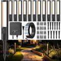 5W LED Low Voltage Landscape Pathway Lights Kit 2700K 500LM 12-Pack by CRODIAL