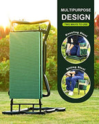 KVR Garden Bench for Kneeling and Sitting Foldable Garden Kneeler and Seat Heavy Duty, Gardener Gifts Ideas for Women Mom Grandma - Image 6