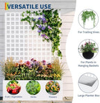 Garvee Metal Planter Box with Trellis 71"x47"x16", 15.7" Deep Planting Bed - Image 4