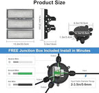 Kekeou 300W LED Stadium Lights 42000LM Outdoor Flood Lighting 6500K - Image 6