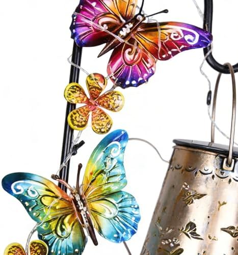 Solar Lanterns Outdoor Watering Can Shape Landscape Lantern - Image 3