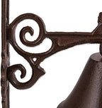 Rooster Cast Iron Bell Rooster, 7.56x4.92x13.19" - Image 5