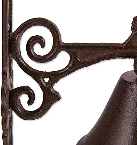 Rooster Cast Iron Bell Rooster, 7.56x4.92x13.19" - Image 5