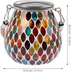 Jar Solar Outdoor Light Waterproof Glass Red Lantern Ornament - Image 2