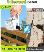 Clip on Solar Lights Outdoor, Motion Sensor Fence Lights - Image 2