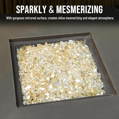 Skyflame 10-Pound Fire Glass for Gas Fire Pit Fireplace Decorative - Image 5