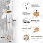 Personalized Tree of Life Wind Chimes Cardinal Memorial Gifts - Image 5