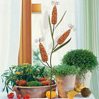 45" H Metal Corn Decorative Garden Stake Outdoor Thanksgiving Decorations - Image 2