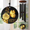 Personalized Butterfly Memorial Wind Chime – “Now They Fly with Butterflies” Custom Name & Years – Sympathy Gift for Loss of Loved One – Remembrance Windchimes for Garden or Memorial Space by AlpadilCo